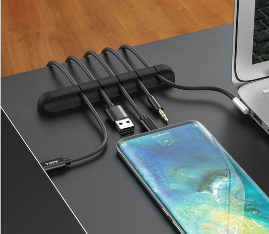Desk-based cable organiser