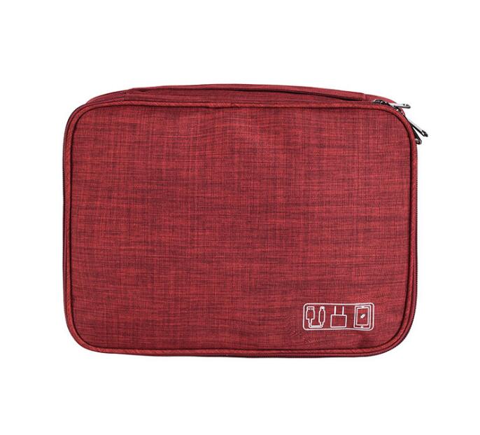 Multi‑Compartment Tech Organiser – Travel Electronics & Cable Storage Case