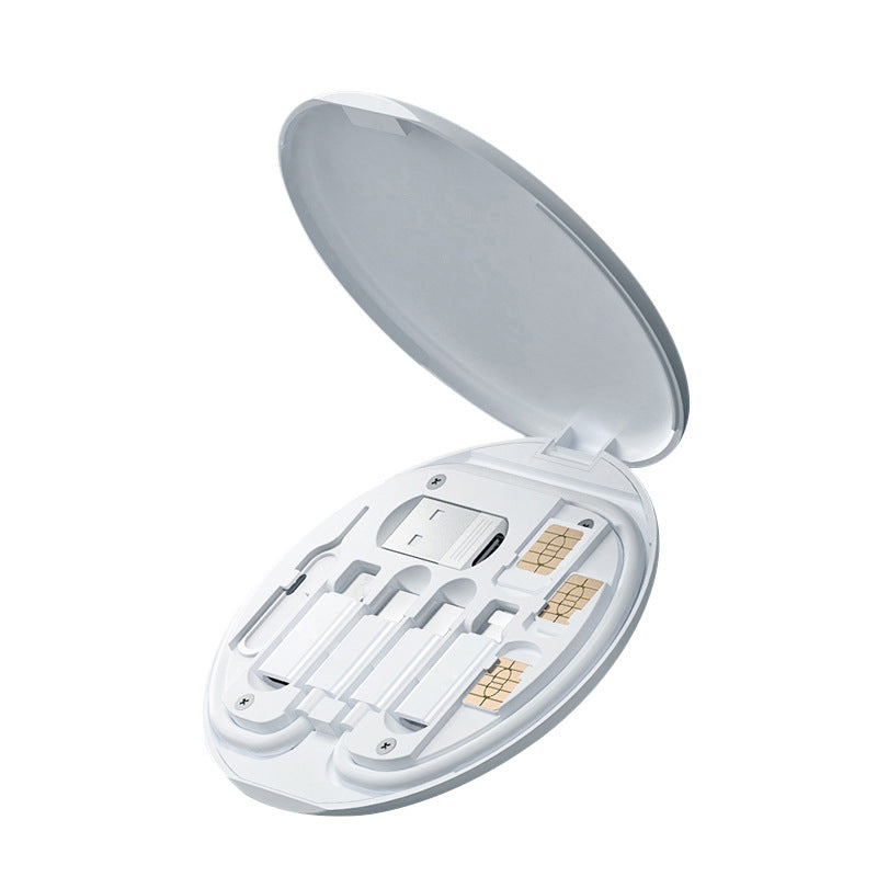 60W Fast Charging Multi-function Charging Cable with Storage Box