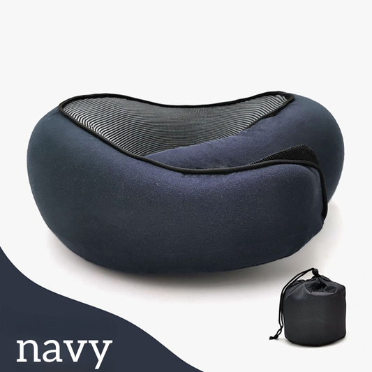 Memory Foam Travel Neck Pillow – Ergonomic Carry‑On Comfort