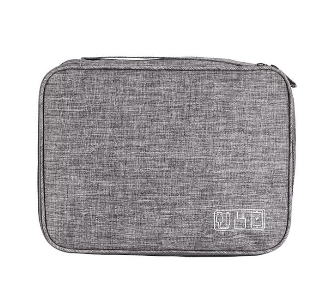 Multi‑Compartment Tech Organiser – Travel Electronics & Cable Storage Case