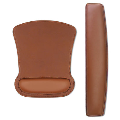 Ergonomic Wrist Guard Mouse Pad & Keyboard Rest Set