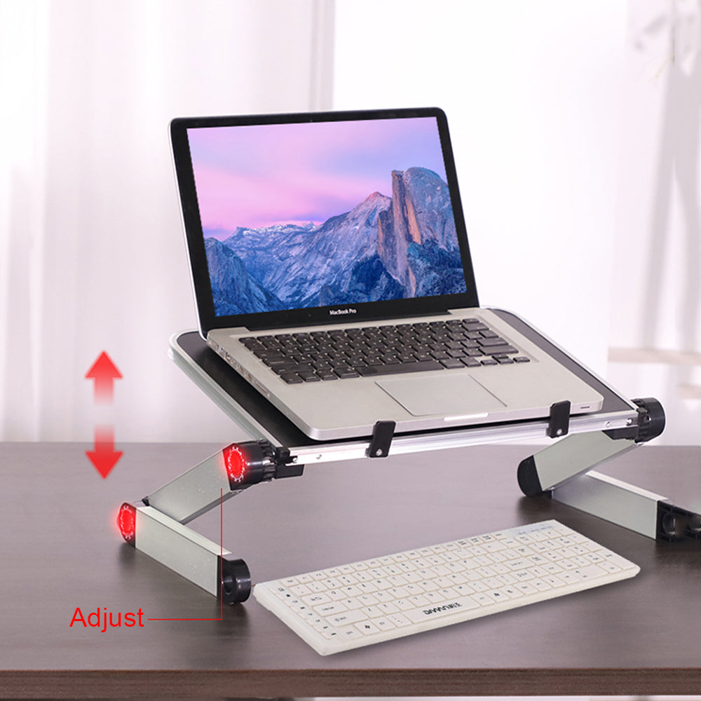 Foldable Laptop Stand – Ergonomic Portable Desk & Tablet Holder