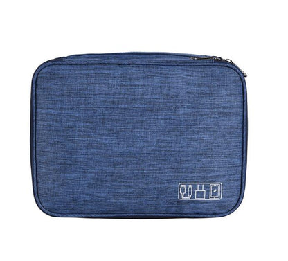 Multi‑Compartment Tech Organiser – Travel Electronics & Cable Storage Case