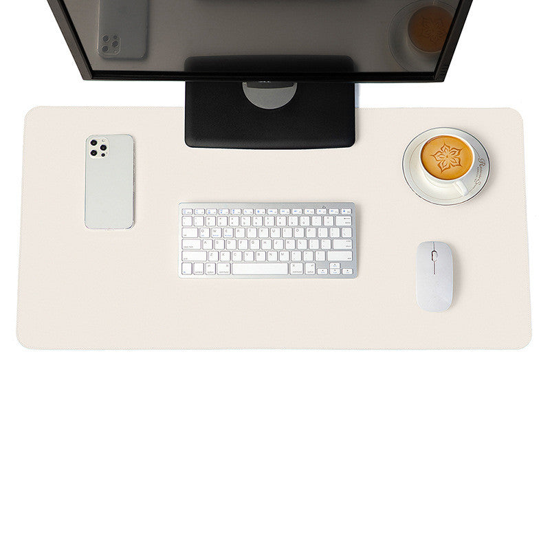 Waterproof Leather Desk Mat – Large Computer Workspace Pad (80×40 / 100×50 cm)