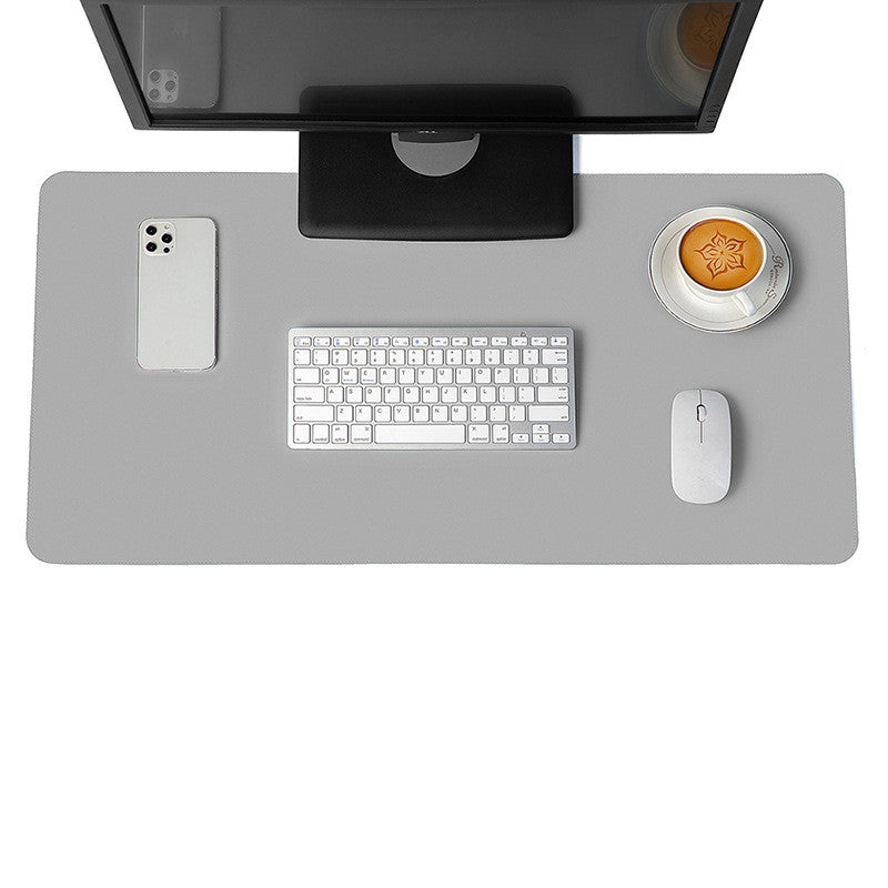 Waterproof Leather Desk Mat – Large Computer Workspace Pad (80×40 / 100×50 cm)