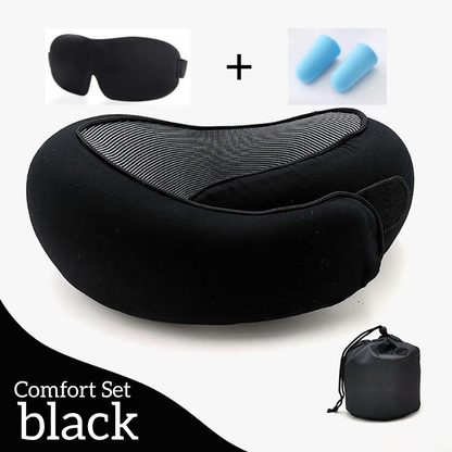 Memory Foam Travel Neck Pillow – Ergonomic Carry‑On Comfort