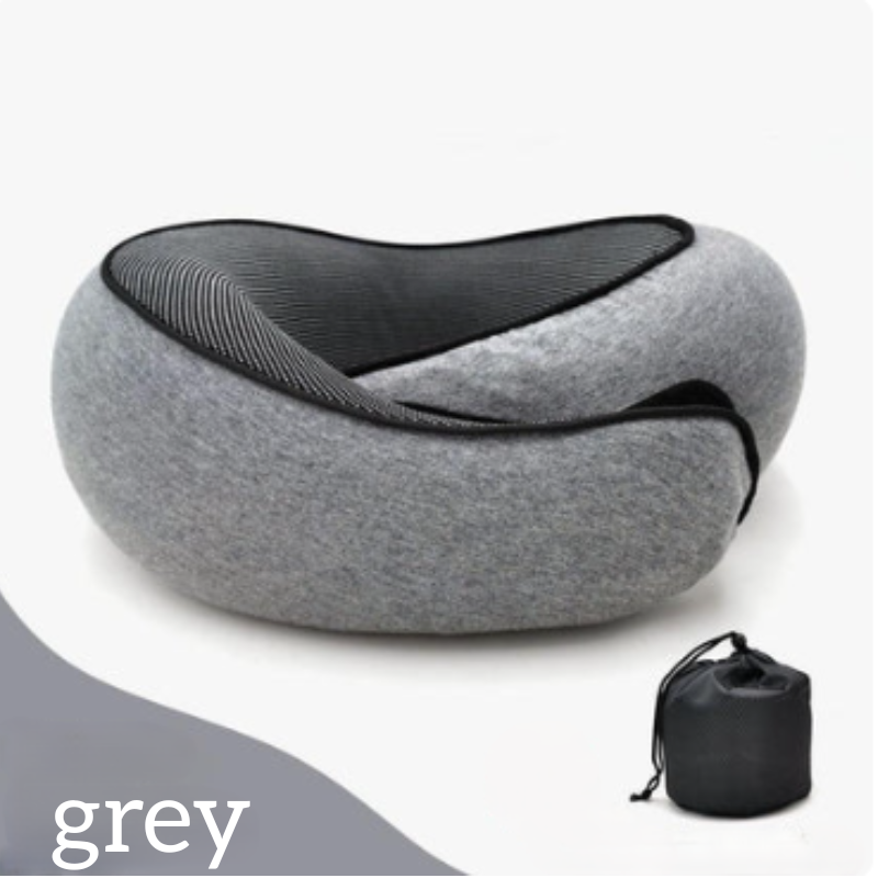 Memory Foam Travel Neck Pillow – Ergonomic Carry‑On Comfort