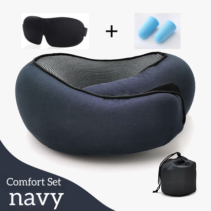 Memory Foam Travel Neck Pillow – Ergonomic Carry‑On Comfort